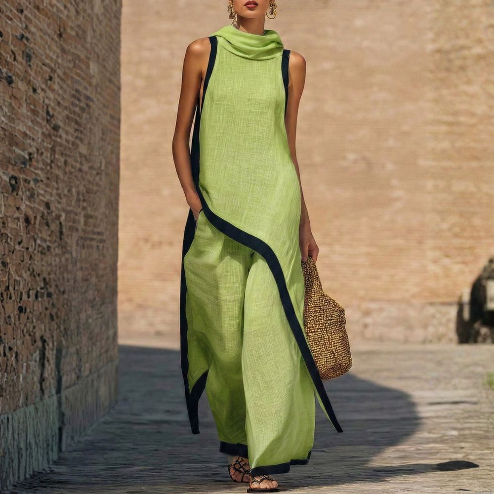VALERIA | COMPLETO LINO ELEGANTE