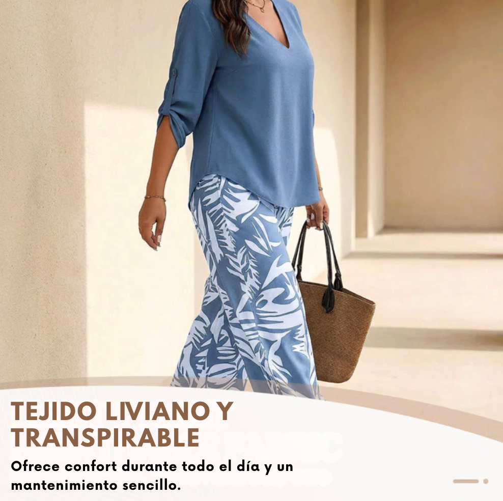 Lidia | Conjunto Elegante: Estilo y Frescura
