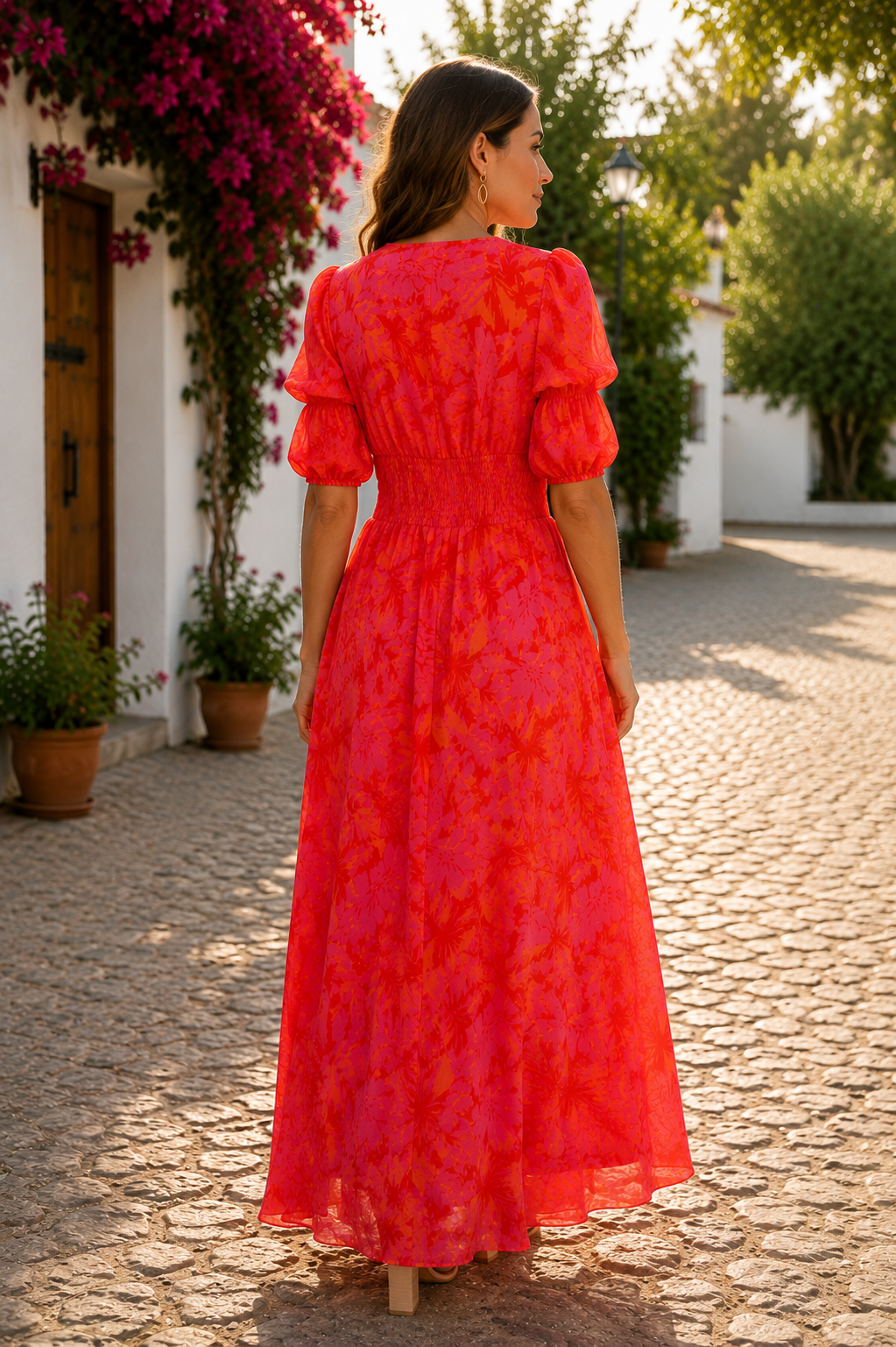 Alva | Vestido Floral clásico