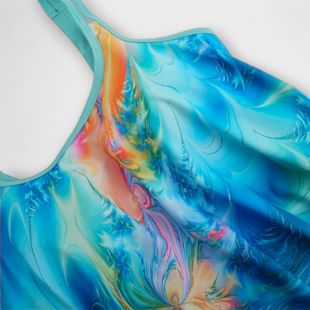 Marta | Conjunto Tankini Estilizador de Secado Rápido